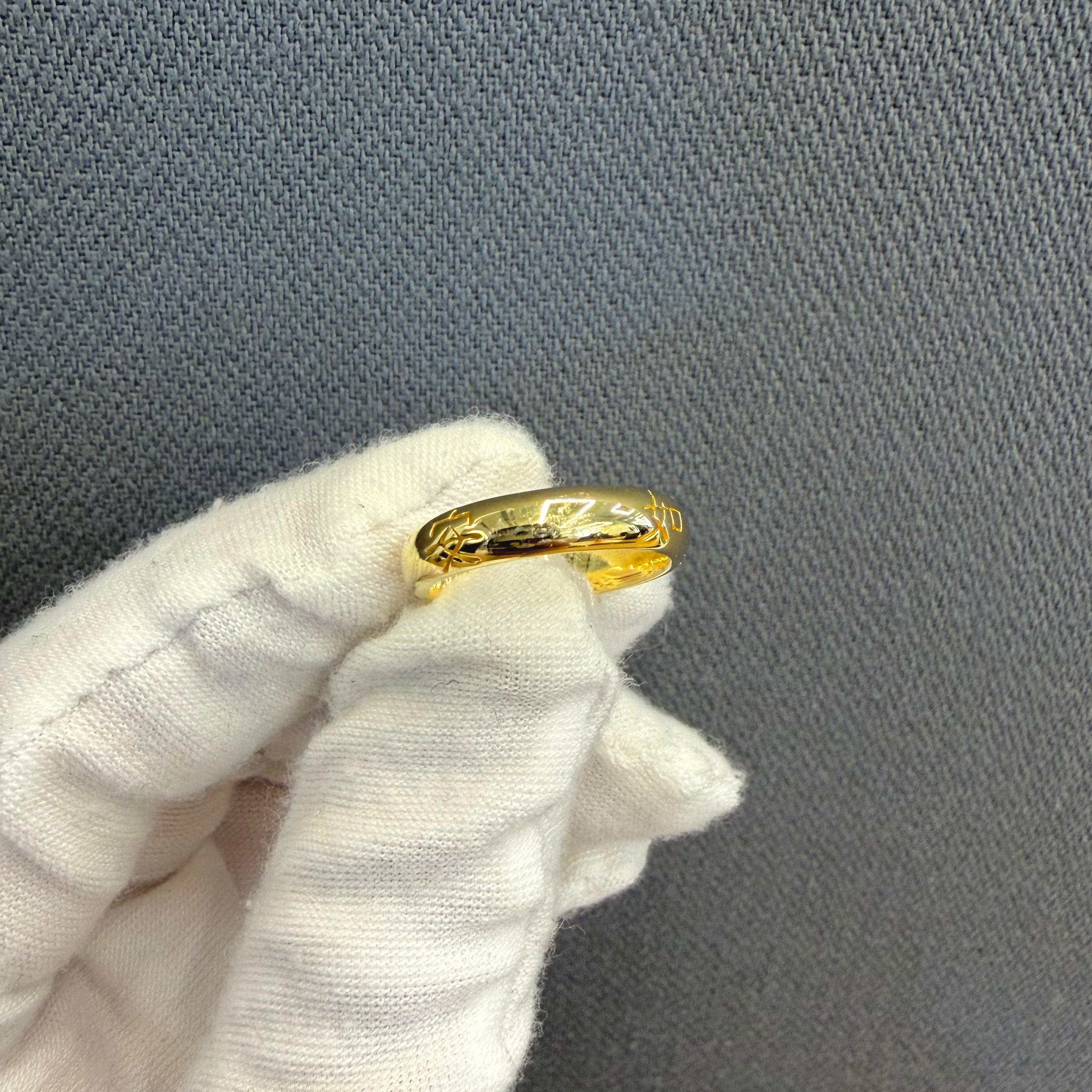 IMPERFECT: Well Wishes Band Size 5 Gold